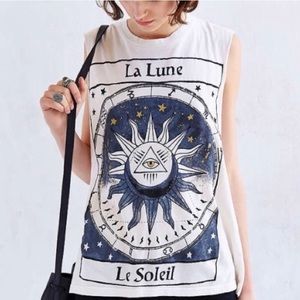 Urban Outfitters La Lune Le Soleil muscle tank top